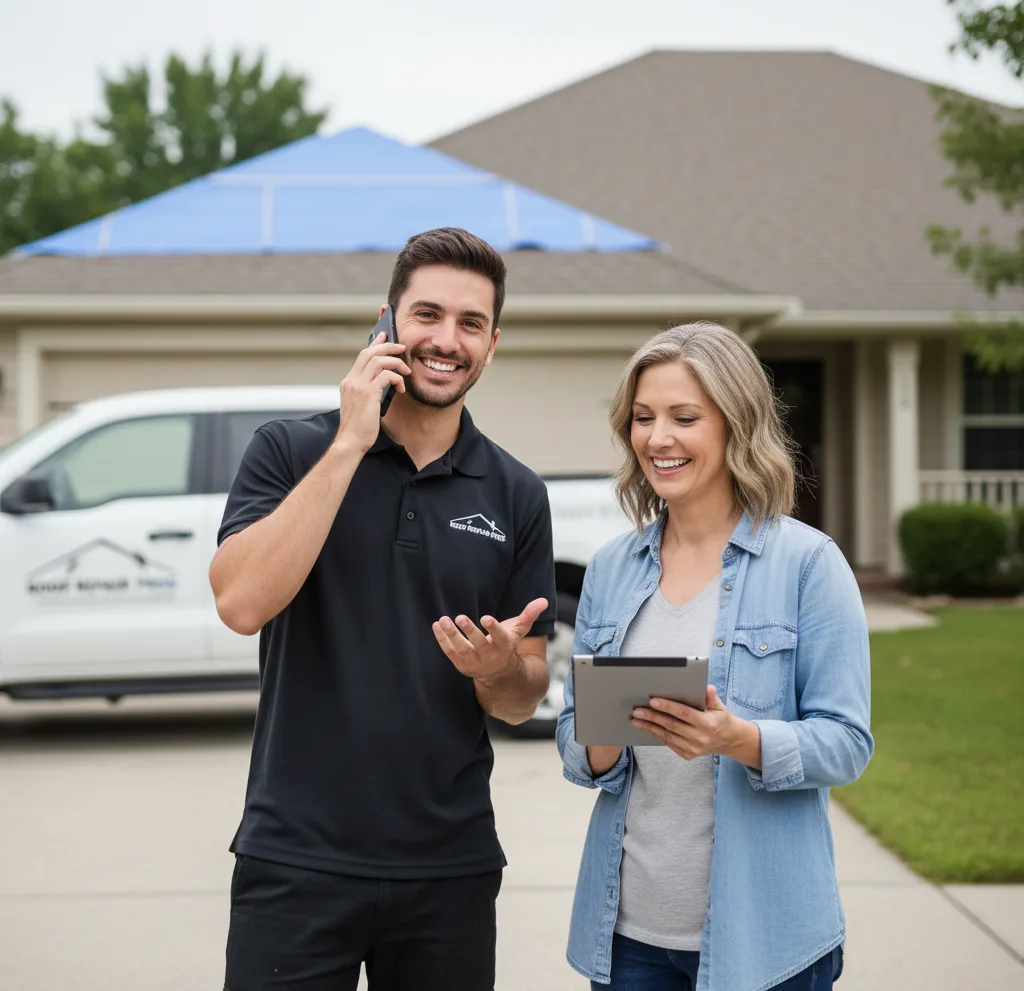 Modern Solutions Roof Repair customer support in Marble